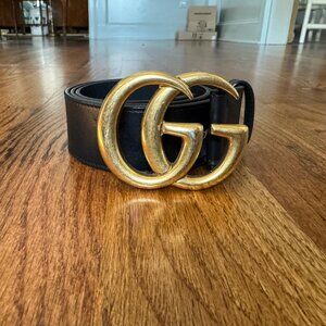 Gucci Marmont GG Belt, Size 80-32 (Jean size 26), Authentic, Great Condition
